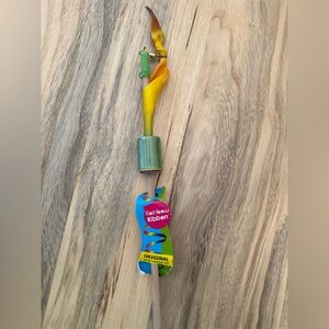 NWT rainbow ribbon on a stick